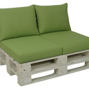 GO-DE Textil 2 palletkussens (Groen)