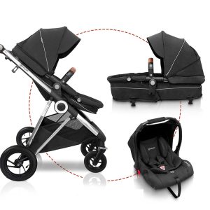 BabyGO 3-in-1 Buggy Halime AIR Pram