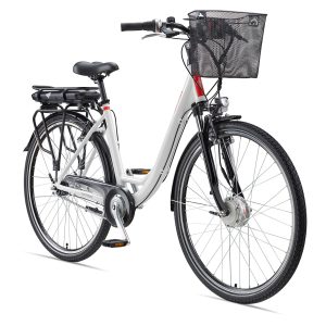 TELEFUNKEN E-Bike City Multitalent RC657 28" (Wit glanzend)