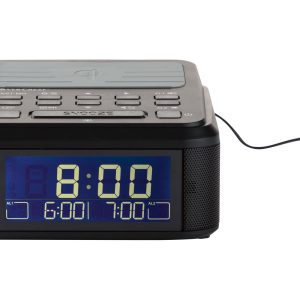 SILVERCREST Bluetooth wekkerradio (Zwart)