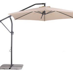 Schneider Zweefparasol Ø300 cm (Houtkleurig flex)