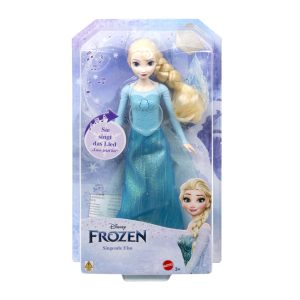 Disney De ijskoningin zingende pop (Elsa)