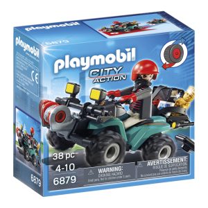 Playmobil Speelset (Ganoven-Quad)