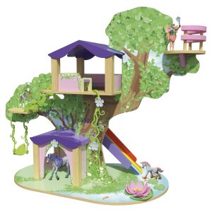 Playtive Houten boerderij/dierentuin/boomhut (Boomhut)