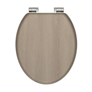 Schütte WC zitting MDF houtlook met soft-close-mechanisme (Houtkleurig)