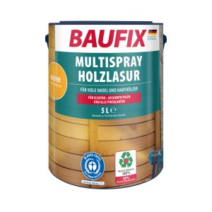 BAUFIX Multispray houtbeits 5 liter (Grenen zijdeglans)