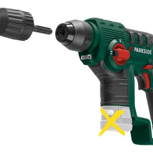 PARKSIDE Accu-klopboor 12V zonder accu