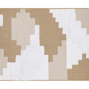 LIVARNO home Katoenen vloerkleed 120 x 180 cm (Beige)