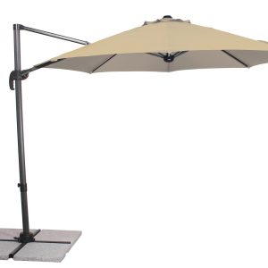 Schneider Zweefparasol Ø300 cm (Houtkleurig flex)