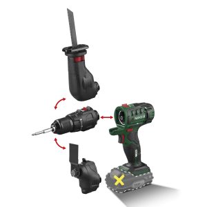 PARKSIDE 3-in-1 accu-combiapparaat 20V zonder accu