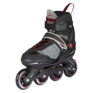 CRIVIT Kinder inline skates (Zwart/rood)