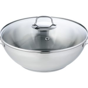 LIVARNO home Rvs wokpan Ø 32 cm (Wok 32 cm ongecoat)