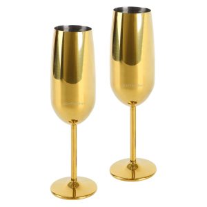 ECHTWERK Sekt-/champagneflutes (Goud