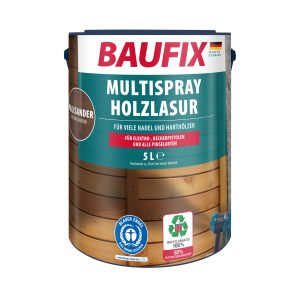 BAUFIX Multispray houtbeits 5 liter (Palissander zijdeglans)