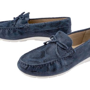 esmara Dames mocassins (Marineblauw