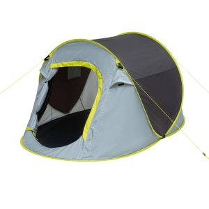 Rocktrail 2-persoons pop-up tent (Grijs)