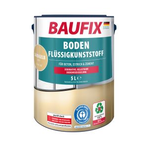 BAUFIX Vloeibare vloerverf 5 liter (zandgeel)