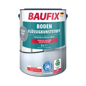 BAUFIX Vloeibare vloerverf 5 liter (Zilvergrijs)