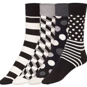 Happy Socks Happy Socks cadeauset (Zwart/wit