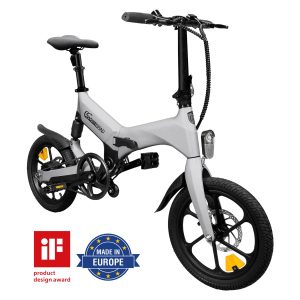 SachsenRad E-Folding Race Bike F12 ZILVER