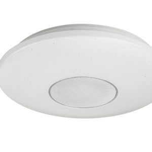 Briloner LED plafondlamp met Bluetooth luidspreker