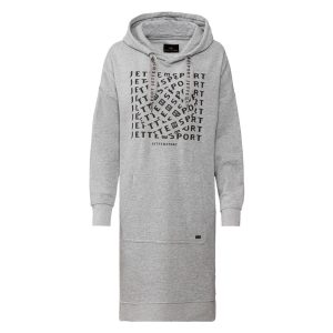 CRIVIT by Jette Sport dames sweaterjurk met katoen (Grijs