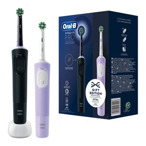 Oral-B Vitality Pro D103 Duo (Zwart/Lila)