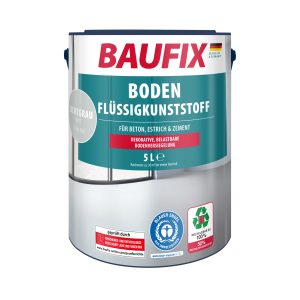 BAUFIX Vloeibare vloerverf 5 liter (Lichtgrijs mat)