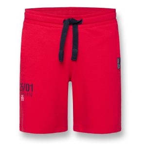 Camp David Heren sweatshort (Rood