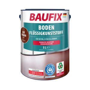 BAUFIX Vloeibare vloerverf 5 liter (Roodbruin)