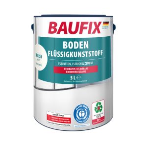 BAUFIX Vloeibare vloerverf 5 liter (Wit mat)