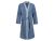 Egeria badjas heren Bruno, Kimono, zuiver katoen, verschillende maten (S, Blauw)