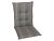 GO-DE Textil Tuinstoelkussens (Navy chambray, Stoelkussens voor stoelen met een normale rugleuning)