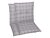 GO-DE Textil Tuinstoelkussens (Navy chambray, Stoelkussens voor stoelen met een lage rugleuning)