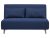 HappyHome Slaapstoel (Blauw, Breedte 141cm)