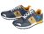 LIVERGY Heren casual schoenen (Donkerblauw/geel, 44)