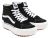 VANS Dames sneakers met plateauzool (37, Zwart)